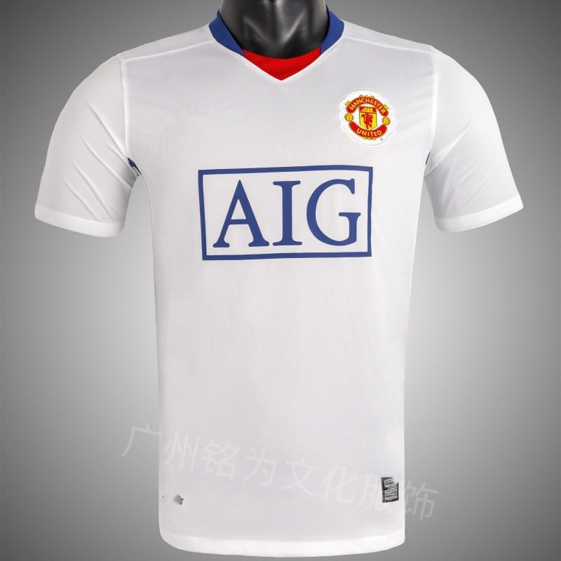 Vintage Football Jersey Short Sleeve Retro Soccer Shirt Men Team Sports