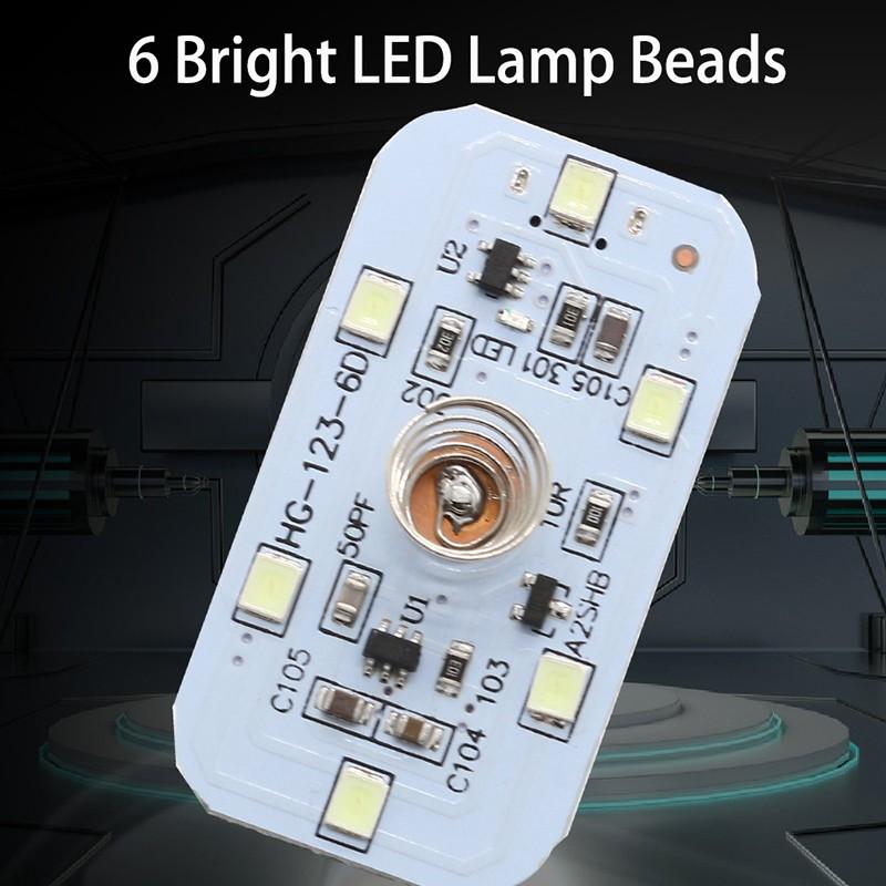 1/3/5pcs Car LED Touch Lights Wireless Interior Light Auto Roof Ceiling Reading Lamps USB Charging Car Atmosphere Light