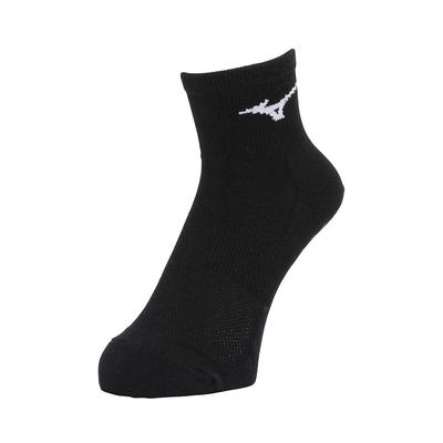 Mizuno Короткие спортивные носки см, Длина, Противоскользящие, Носки, Унисекс, U2MXB011, Черный, 25.0-27.0