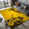 27 Стиль Новый Fender Ретро Гитарные Инструменты Музыка 3D Ковер Коврик для Гостиной Спальни Дома Украшение Дивана, Нескользящий Напольный Коврик
