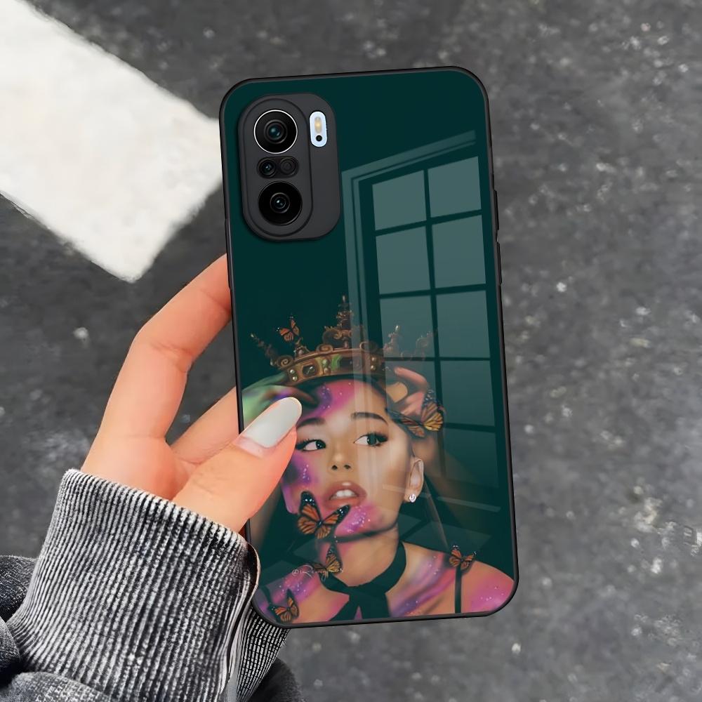 Чехол для телефона Ariana Grande A для Xiaomi 15 14 13 12 X Redmi Note 10 Mi 11 S Lite T Pro Ультрастекло Чехол
