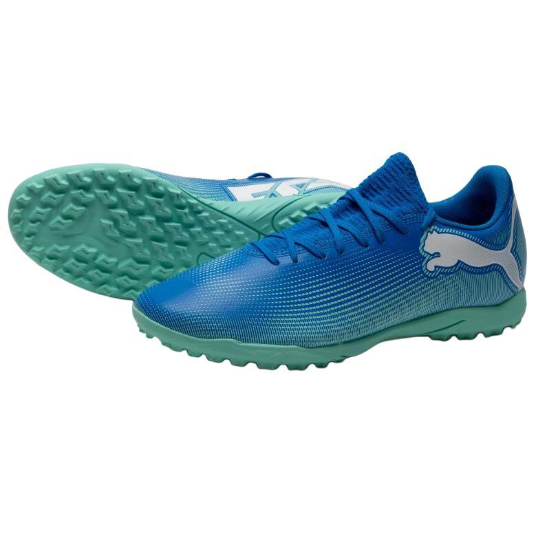 Puma Future Play 7 TF Hyperlink Blue Men Sneakers Mint White 107943-01