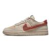 Женские кроссовки Dunk Low Terry Swoosh Pink Shimmer Sanddrift DZ4706-200