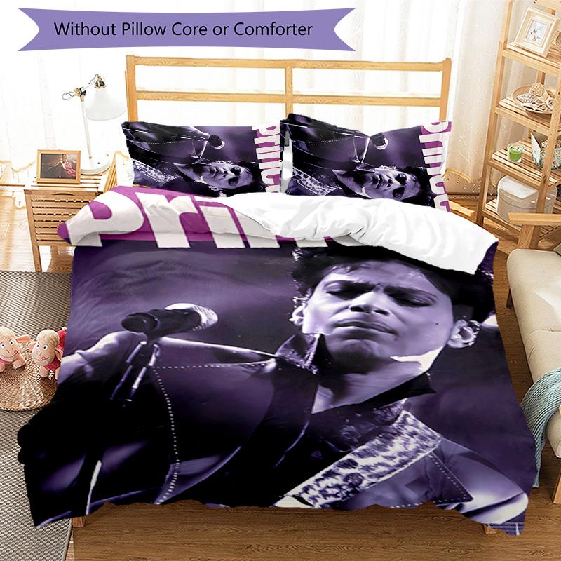 3pcs Purple Rain3 pattern bedding set duvet cover set includes duvet cover &pillowcases, perfect all season bedroom decoration & gift