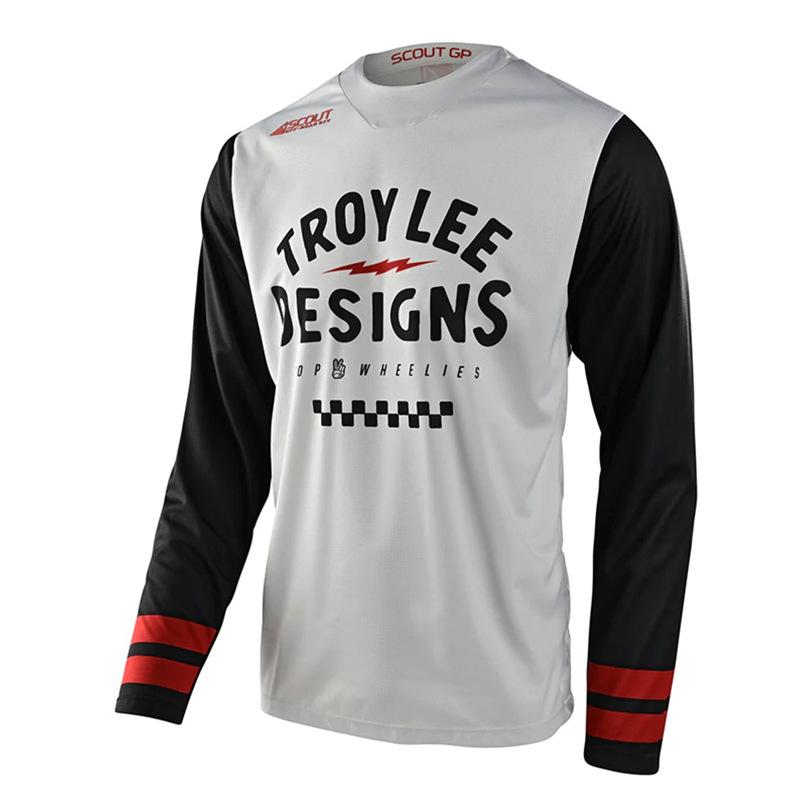 TROYLEE New Downhill Suit Motorcycle Off-Road Riding Suit Motorcycle Travel Locomotive Equipment Knight Quick Drying Suit T-Shirt
