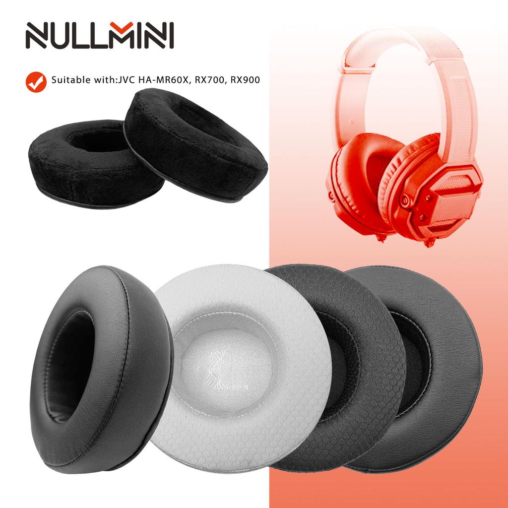 NullMini Replacement Earpads for JVC HA-MR60X, RX700, RX900 Headphones Ear Cushion Cooling Gel Earmuff Sleeve Headband