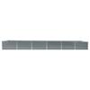 Garden Raised Bed Galvanized Steel 480 x 80 x 45 cm Gray