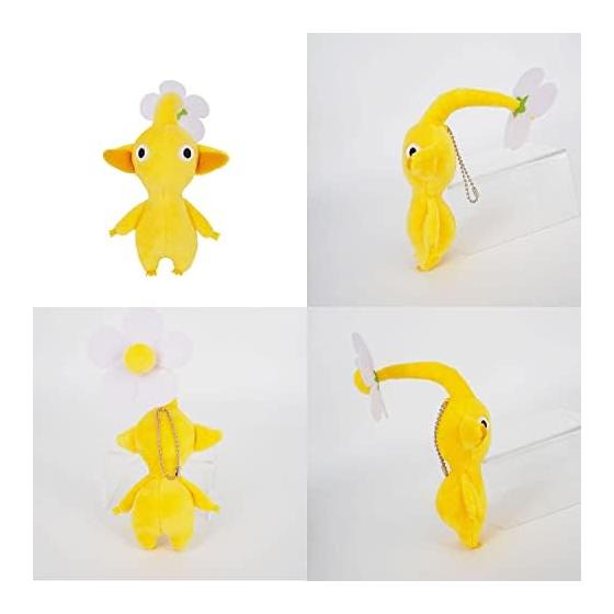 Sanei Boeki Pikmin Plush Mascot Assort Box with Ball Chains (Blue Pikmin, Yellow Pikmin, Red Pikmin, Flower, Leaf)