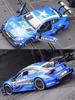 1/32 Mercedes-Benz C63 DTM Раллийный автомобиль Сплав Автомобиль Литье под давлением Игрушечная модель автомобиля Звук и свет Игрушка Коллекционные предметы Подарок на день рождения