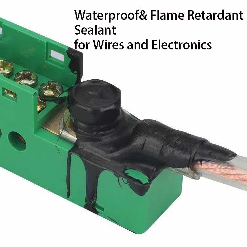 Жидкая изолента Водонепроницаемый герметик для проводов и кабелей передачи данных Изоляционный Огнестойкий Термостойкий Защита от протечек Гибкое резиновое покрытие