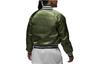 Jordan Jackets Women's Light Olive Yellow Baseball Collar Moderate Other FB5154-340