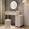 Modern Mirror Dressing Table Minimalist Nordic Make Up Vanity Tables Dressing Small Tocador Home Furniture