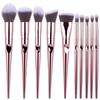 Professional 10pcs Makeup Brushes Kit Foundation Eyebrow Lip Highlighter Brush Make Up Brushes Pincel Maquiagem