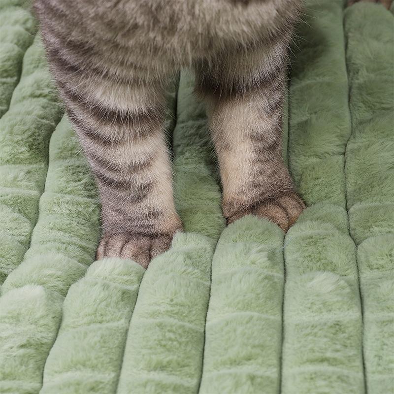 Кровать для собак, зимний теплый коврик для сна для собак малых, средних и больших пород, мягкая подушка для кошек и щенков, моющееся пушистое гнездо, принадлежности для домашних животных