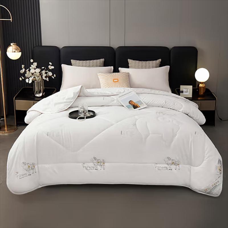 Donald Home Textiles Athens Ginger Fiber Wool Quilt