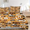3pcs set Pets Animals 1 Quilt Cover + 2 Pillowcases, All Seasons Bedroom Setting, Perfect for Home and Dorm Decor a192
