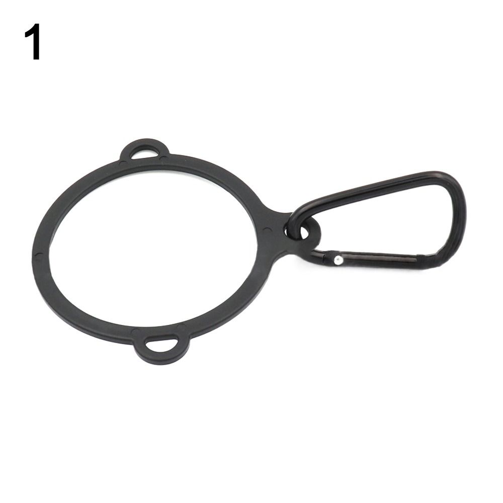 with Carabiner Plastic Ring Buckle New Three Hole Arrival Sports Kettle Hanging Buckle 10 Colors Space Kettle Outdoor Tool