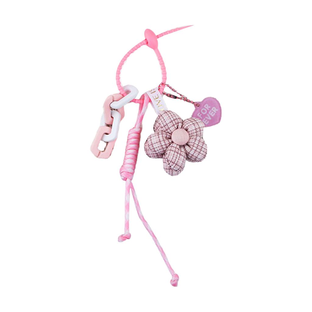 Элегантный дизайн с цветами, держатель для ключей, украшение для сумки, стильный брелок для сумки, подвеска для рюкзака, украшение для модных леди