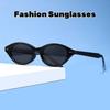 Vintage Oval Frame Sunglasses Fashion Retro Sun Glasses Brand Design Outdoor UV400 Shades Eyewear Women Goggles Female
