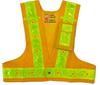 Многофункциональный жилет Mizukei со светодиодами, короткая длина 50 см 3012703 [Он светится!] Желтый/Желтый