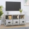 VidaXL TV Stand Concrete Grey 100x35x50 Cm Engineered Wood 816292