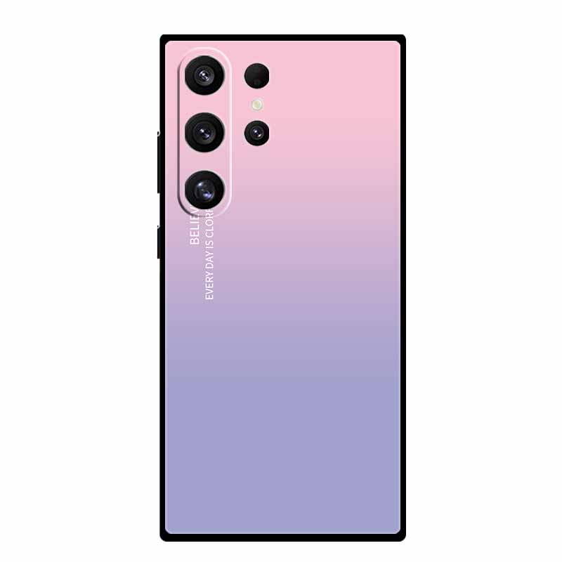 Чехол Animals для Samsung S26 Pro S25 S24 S23 FE S22 Plus Ultra Черный Чехол для Телефона Coque Galaxy S 25 Защитное Стекло Funda Capa