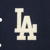 New Era Korean Design MLB Stadium LA L AP MLB PATCH VARSITY JK44 LOSDOD SCAP JP Jacket, Navy,