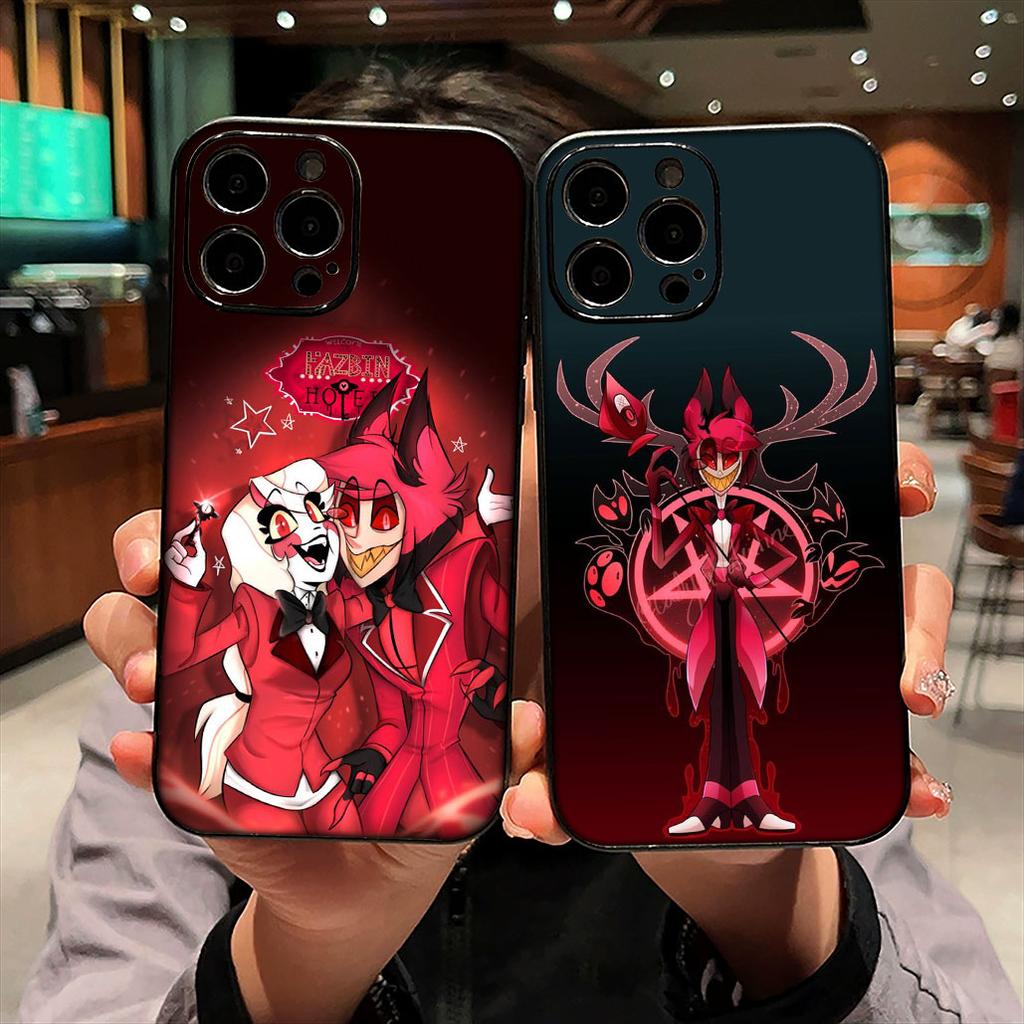 Для Apple iPhone 17 16 15 11 Pro XS Max XR 6 7 8 Plus + SE 2020 5 16E Чехол для телефона H-Hazbins Alastor H-Hotels Angel Dust