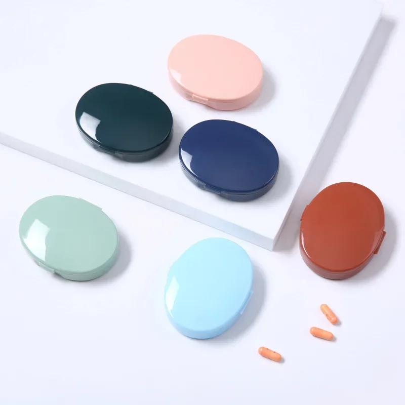 Portable 3 Girds Plastic Pill Box Health Care Travel Organizer Pill Cases Medicine Dispenser Storage Box Tiny Box Easy To Carry