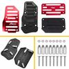 Anti Slip And Brake Accelerator Pedal Gas Cover Kit For Dodge For Chrysler Red