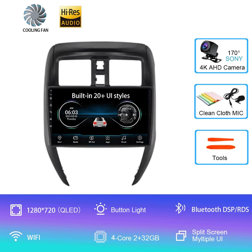 Android Car Radio Video Player для Nissan Versa sedan 2015-2019 GPS-навигация Carplay Auto Stereo Player WIFI 4G DSP 360 камера