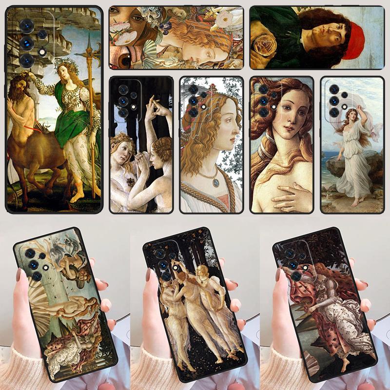 Чехол для телефона Sandro Botticelli Искусство эпохи Возрождения Для Samsung A42 A31 A40 A51 A71 A32 A80 A91 A52 A72 A20e A21S A50 A70 A11 A12