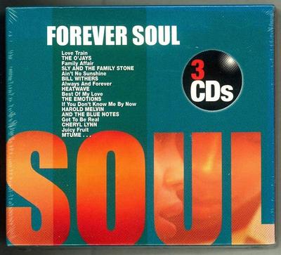 CD РАЗНЫЕ - 3 Пака: Forever Soul A3K51373 Sony Music 2001 US Соул/Фанк Б/У