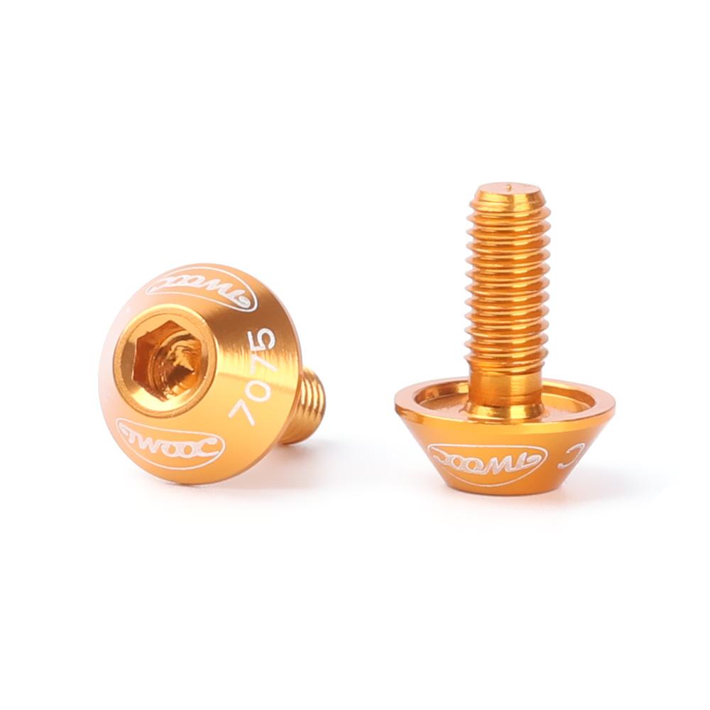 Durable Aluminum Alloy Bike Accessory Cage Holder Screw Stainless Steel Screw Water Bottle Bolts
