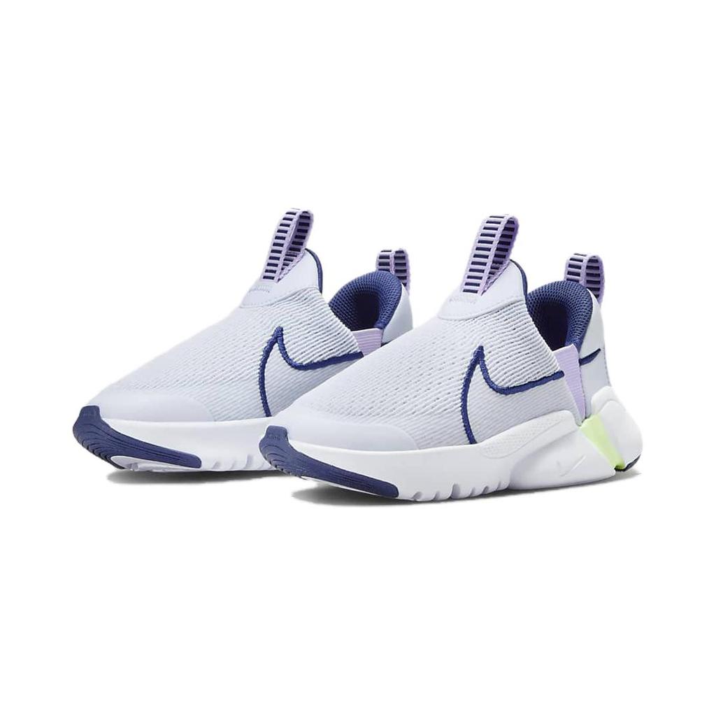 Nike Кроссовки Flex Plus 2 PS Football Grey Lilac Bloom Kids Midnight-Navy DV9000-006