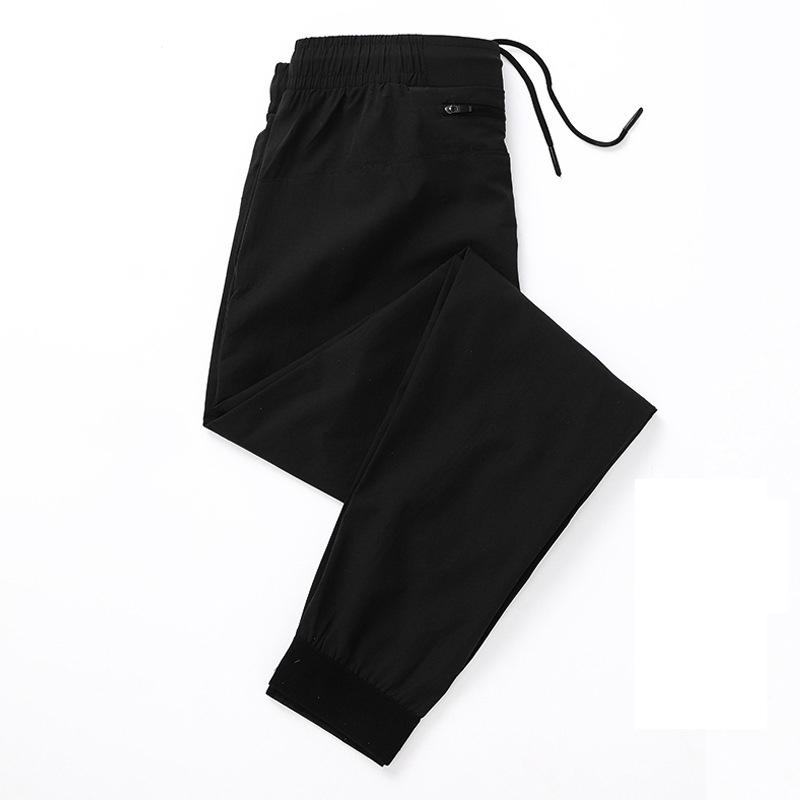 Summer Men's Running Sports Large Pockets Drawstring Leggings Loose Elastic Sports Pants Men S Casual Pants Clothing Work Pants Leisure Trouser