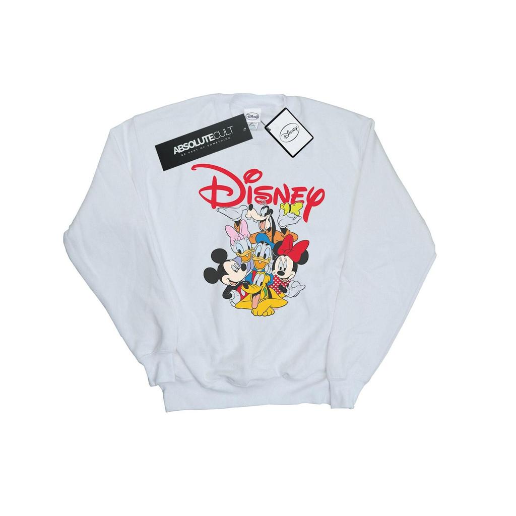 Disney Womens/Ladies Mickey Mouse Crew Sweatshirt