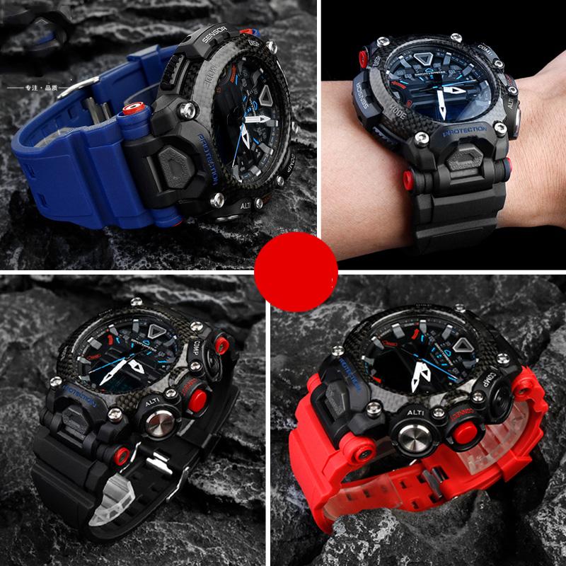 Ремешок для часов Casio G-SHOCK Kong Ba Серия GR-B200 Спортивный Водонепроницаемый Смола Силикон Ремешок для часов с аксессуарами Мужской браслет