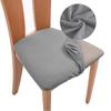 Plaid Jacquard Chair Seat Covers Stretch Thick Elastic Dining Chair Cover Washable Chairs Covers Seat Case For Kitchen Home