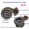 Submersible Pump Volute with Iron Head, Aluminum Impeller, and Base Bottom Net (3" & 4" Outlet) - Pump Accessories.