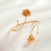 Adjustable Opening Cuff Bracelets Leaf Circle Upper Arm Bracelet  Arm Accessories