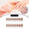 20 шт. Полные наклейки для ногтей, декоративные полоски для гель-лака для женщин