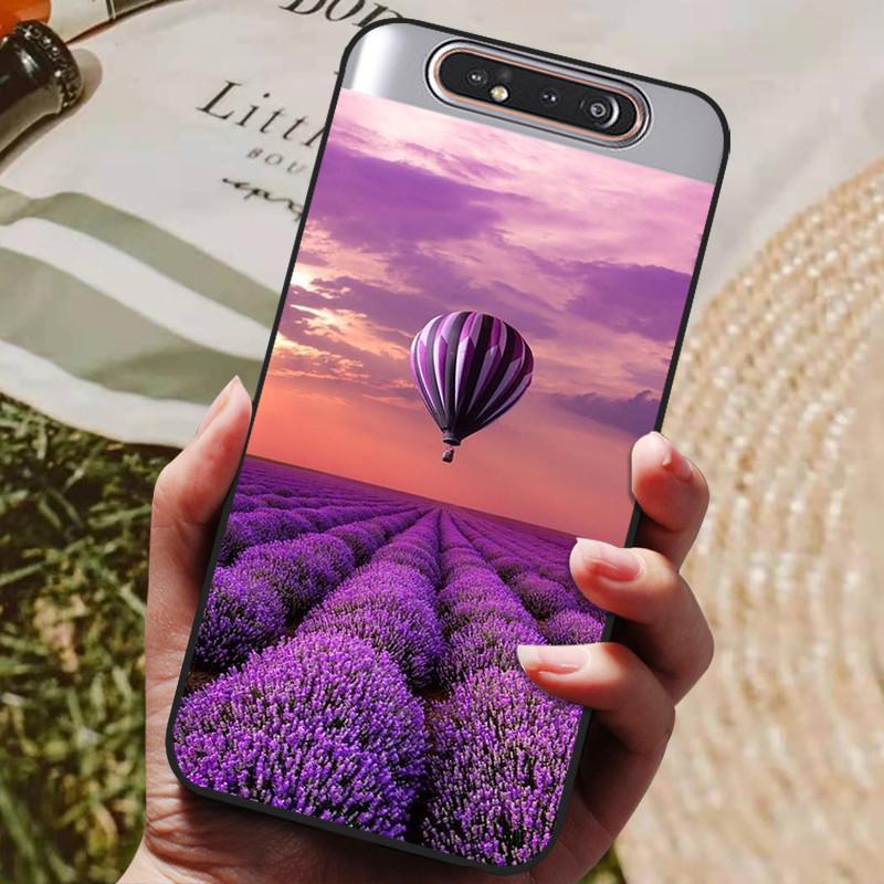 Чехол для Samsung A80 Силиконовая задняя крышка Чехол для телефона Для Samsung Galaxy A80 Чехлы для Galaxy A 80 A805F A805 Мягкий бампер Funda