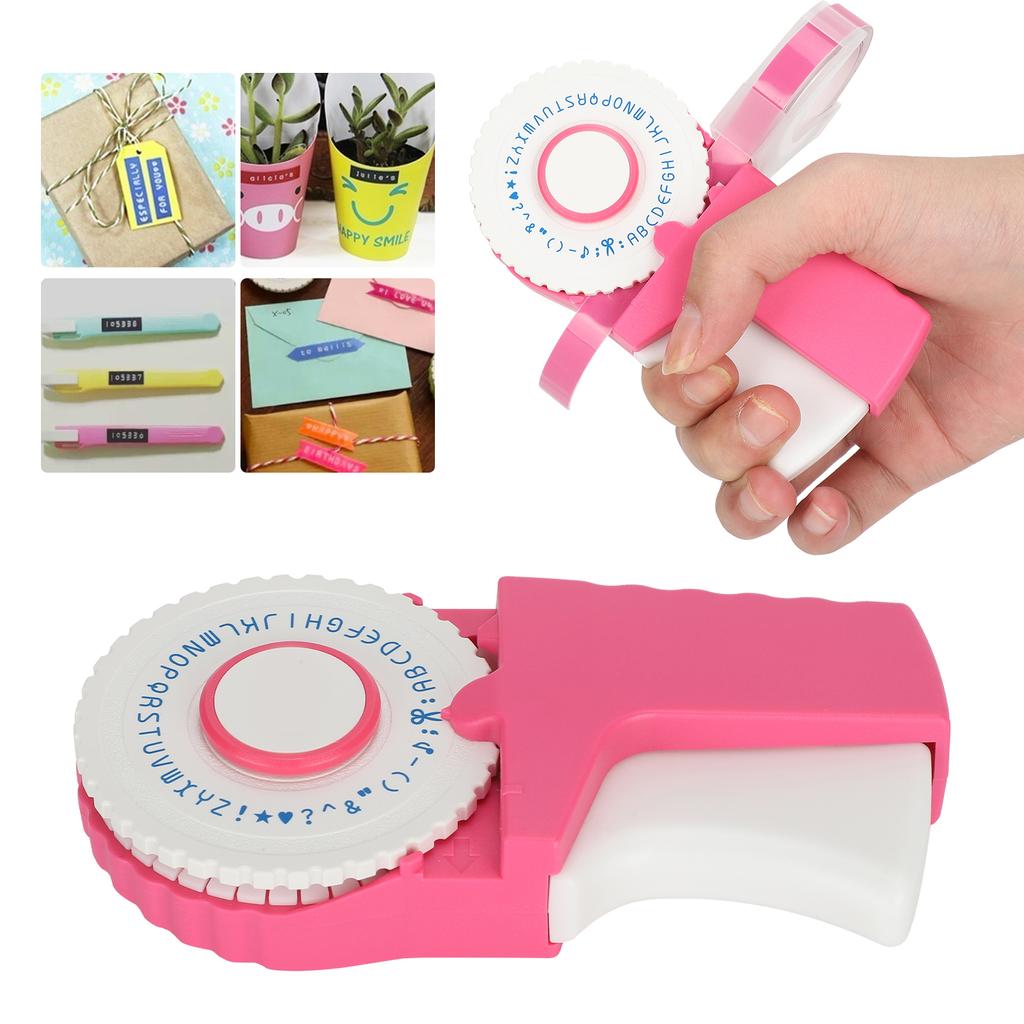 Ручная пишущая машинка для тиснения этикеток, тиснитель, офисные принадлежности E‑303