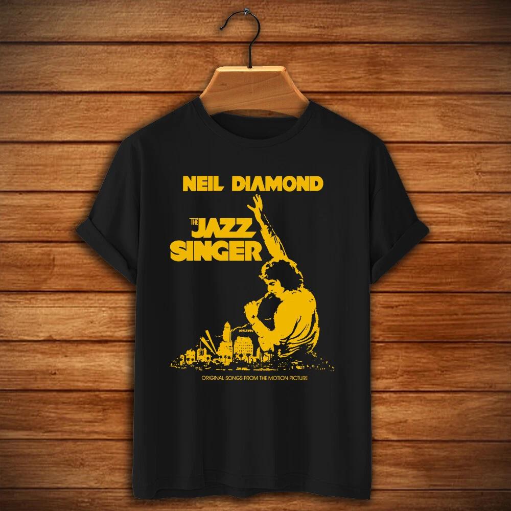 T Shirt Jazz Music Tee Neil Diamond 1980s Summerlove Love on the Rocks