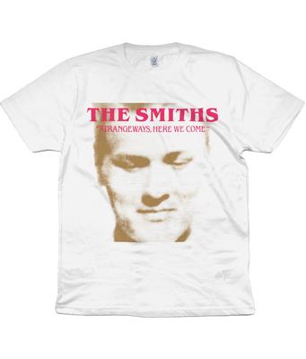 The Smiths - Strangeways, Here We Come -Розовый и Коричневый -Органическая Футболка -Принт на спине