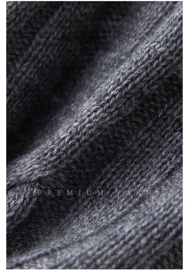 Women's Soft Cashmere Cable Knit Sweater - Autumn/Winter 2025 Collection