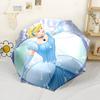 Cinderella's Magical Clock Compact Travel Automatic Umbrella with 8-Rib Compact Design for Women/Men Elegant Women's Umbrella Stylish Gift for Women