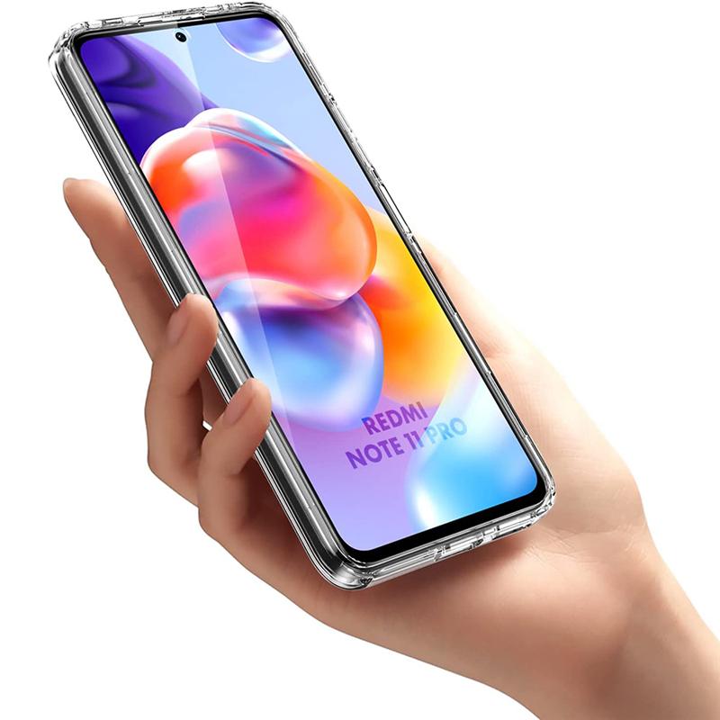 Двойной силиконовый чехол с полным покрытием на 360° для Samsung Galaxy A53 A52S A23 A12 A51 Honor 9X Redmi Note 11 10C iPhone 13 12 11 Pro Max прозрачный мягкий твердый чехол