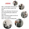 New 10/18/ 30l DIY Moonshine Still Alcohol Copper Distiller with Water Circulation Pump Wine Brandy Essential Oil Brewing Set Kit